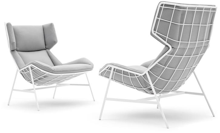 Varaschin Кресло Bergere из ткани Summer set sun-id-1438603 - Вид №1