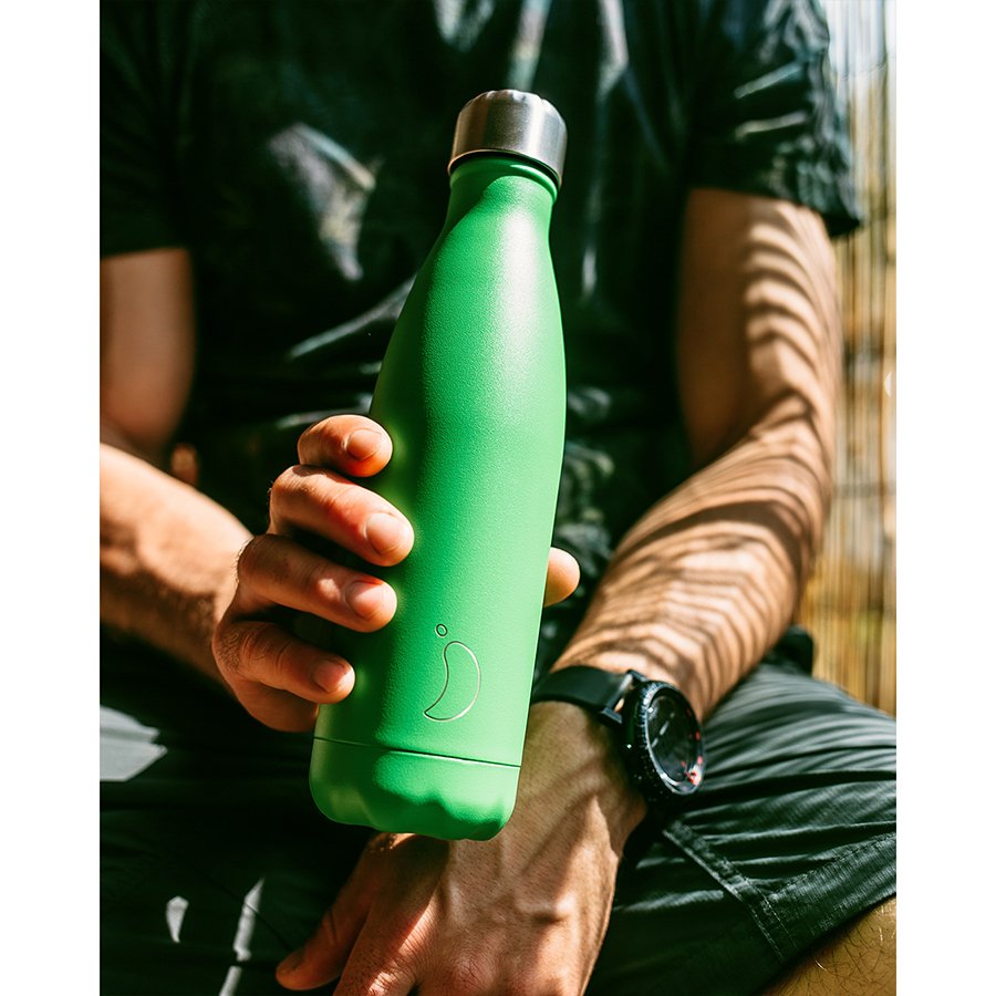 Термос 500 мл зеленый Neon Green CHILLY'S BOTTLES ДИЗАЙНЕРСКИЕ 00-3948009 Зеленый  - Вид №2