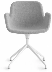 Lapalma Вращающееся кресло из ткани с подлокотниками Pass S119