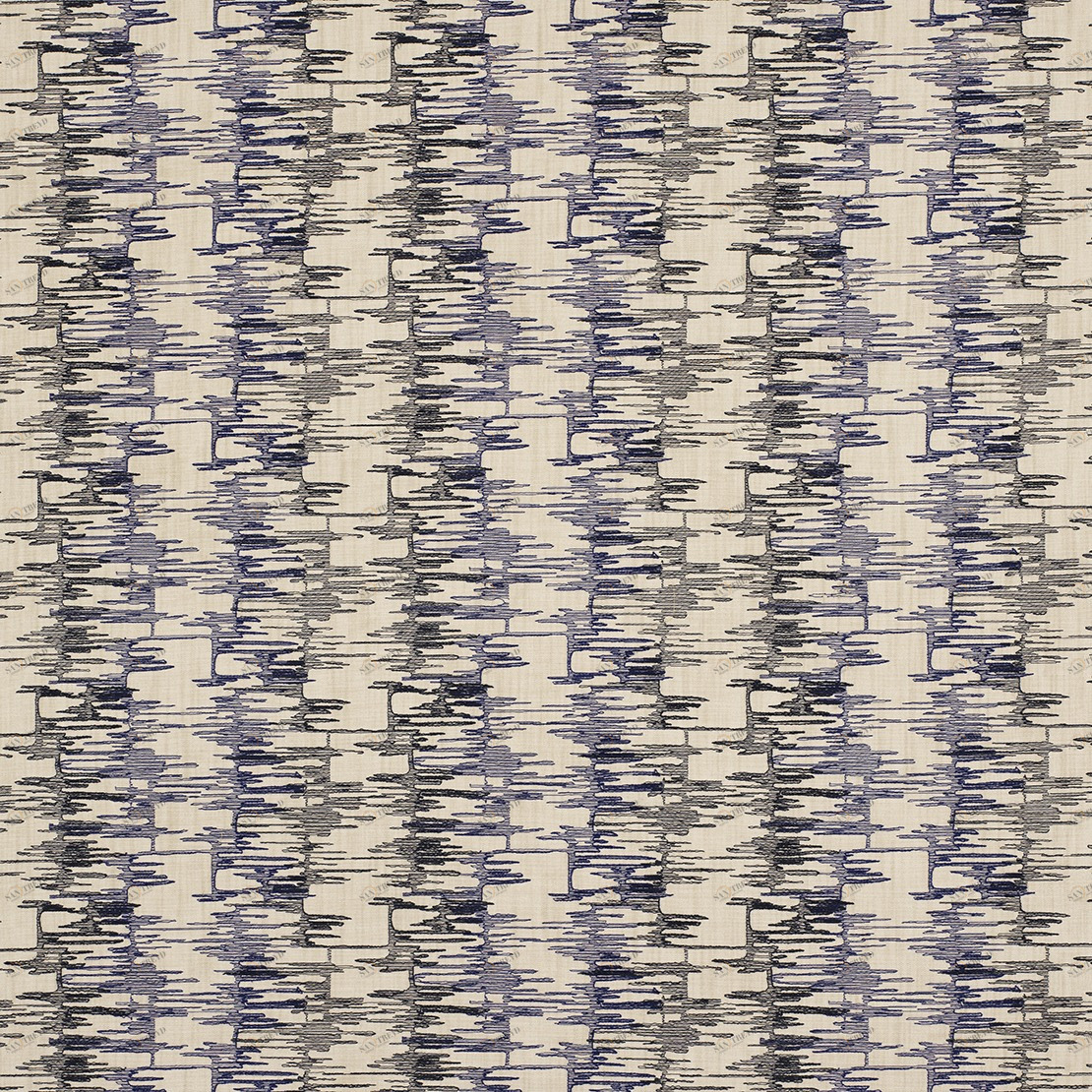 Рулон обоев NATIVE NTV29466353. Основа вышивка Casadeco