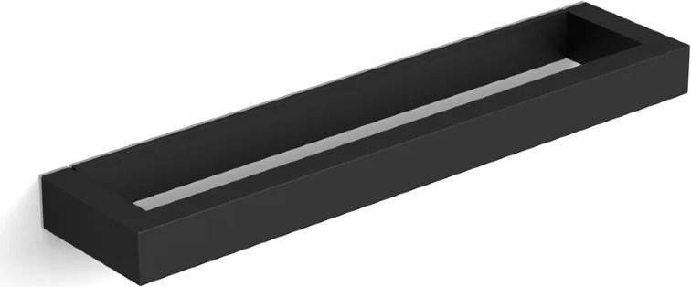 30001D-BP Полотенцедержатель VICO подвесной цвет черный матовый LANGBERGER VICO, BLACK EDITION - Вид №1