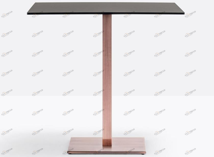 Pedrali Квадратный стол из нержавеющей стали Inox sun-id-1431333