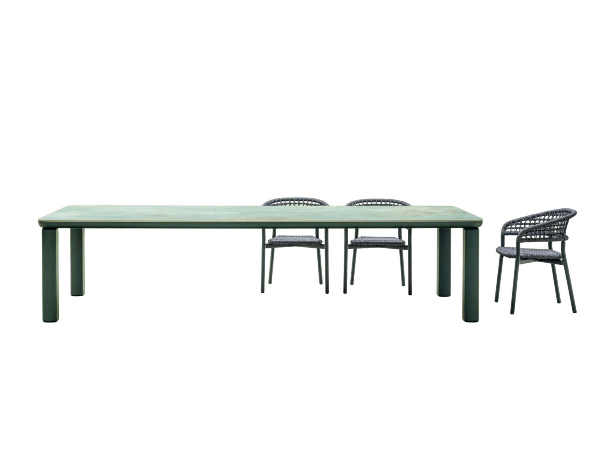 Выдвижной прямоугольный садовый стол Varaschin Customade ARCH-00061802 - Вид №8