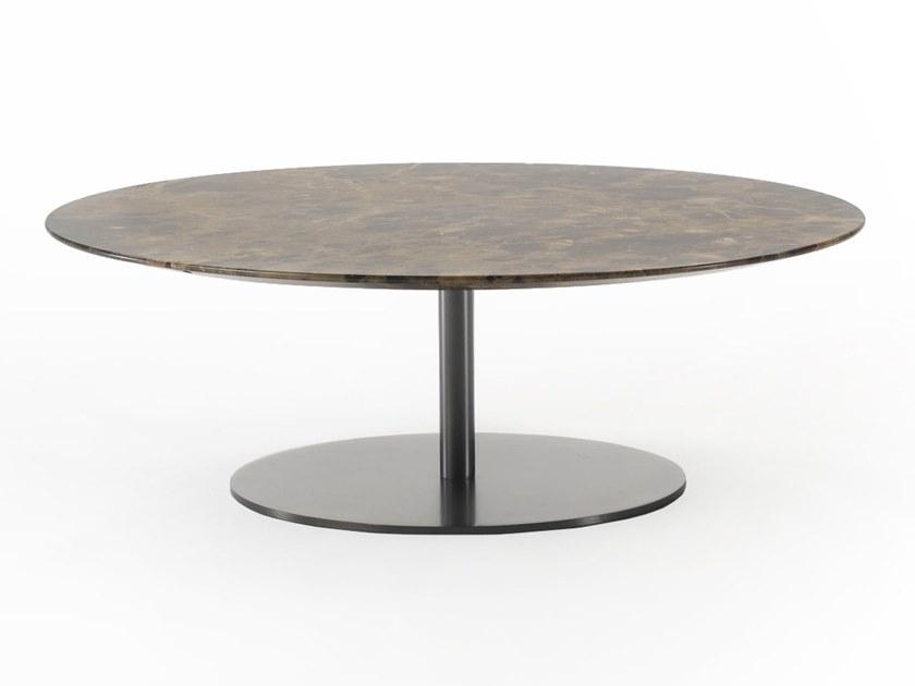 Marelli Низкий круглый мраморный журнальный столик Break sun-id-1452644 - Вид №2