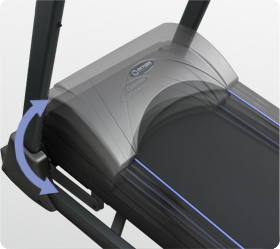 HRC Беговая дорожка oxygen plasma iii lc hrc Oxygen Fitness  - Вид №2