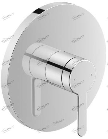 Duravit Смеситель для душа, однорычажный, встроенный C.1 C14210 0100
