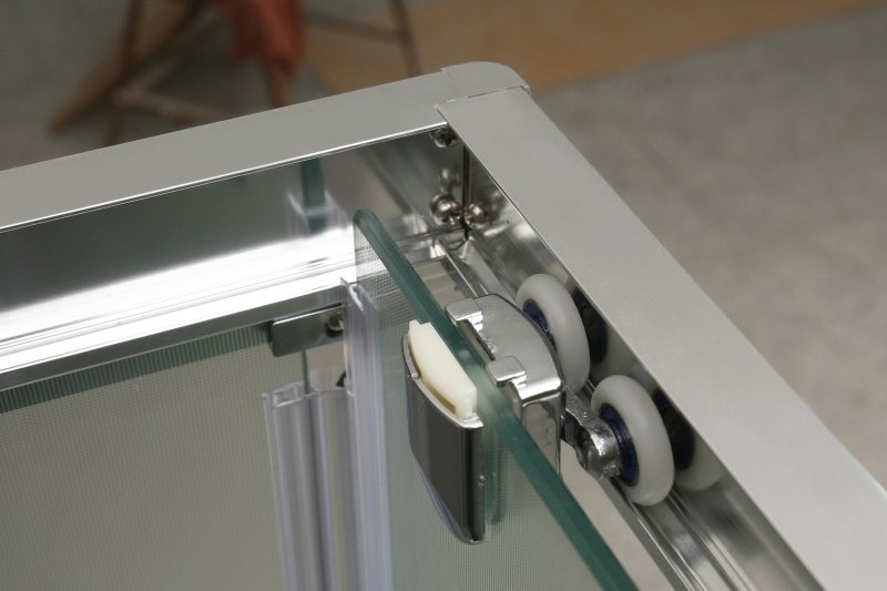 Душевой уголок BelBagno UNO-A-2-80-P-Cr - Вид №2