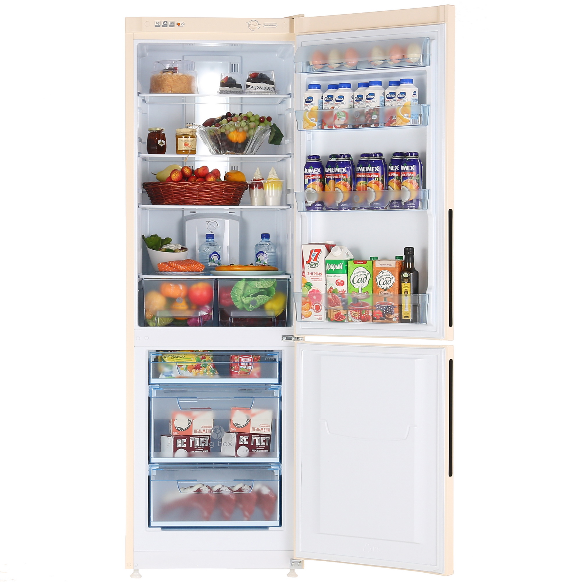 8140598 Холодильник с морозильником   Pozis RK-FNF-170BG бежевый STDN-0002985 - Вид №5