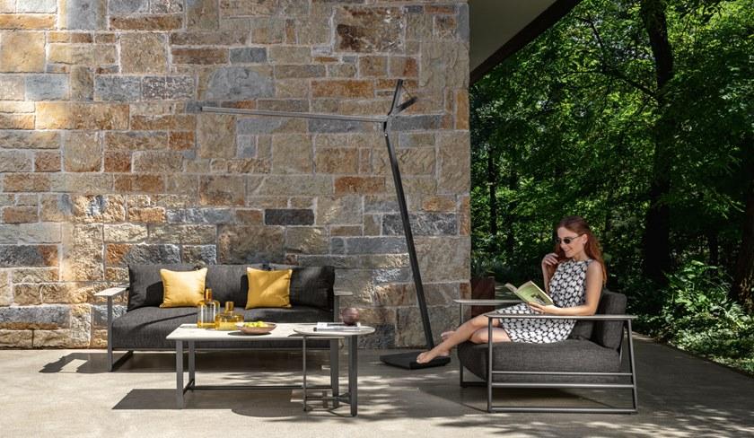 Talenti 2-местный садовый диван из ткани Riviera Rivdiv - Вид №6