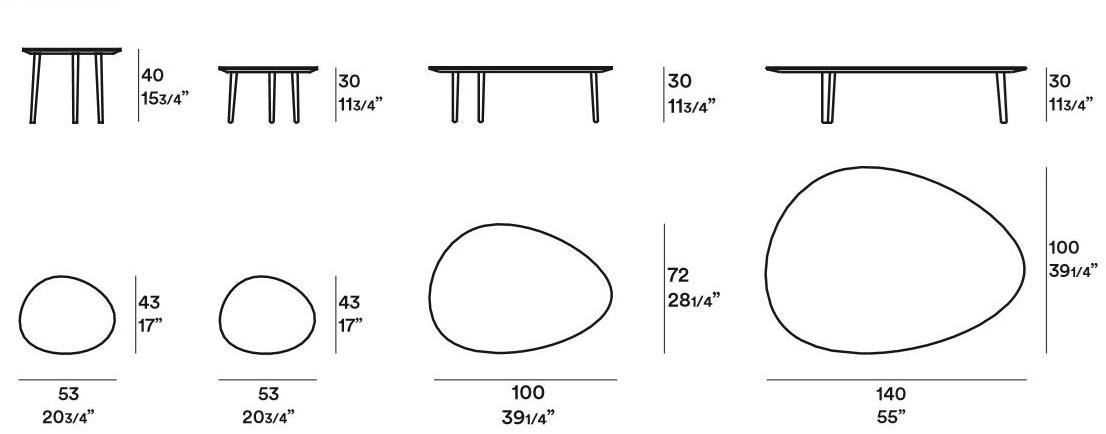 JESSE Журнальный столик из дерева sun-id-1372737 - Вид №4