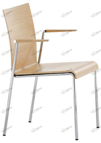 Brunner Стул из фанерованной древесины с подлокотниками Verona sun-id-1396679