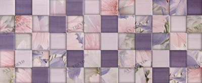 Aquarelle lilac низ 03 25х6 Gracia Ceramica 010101003942
