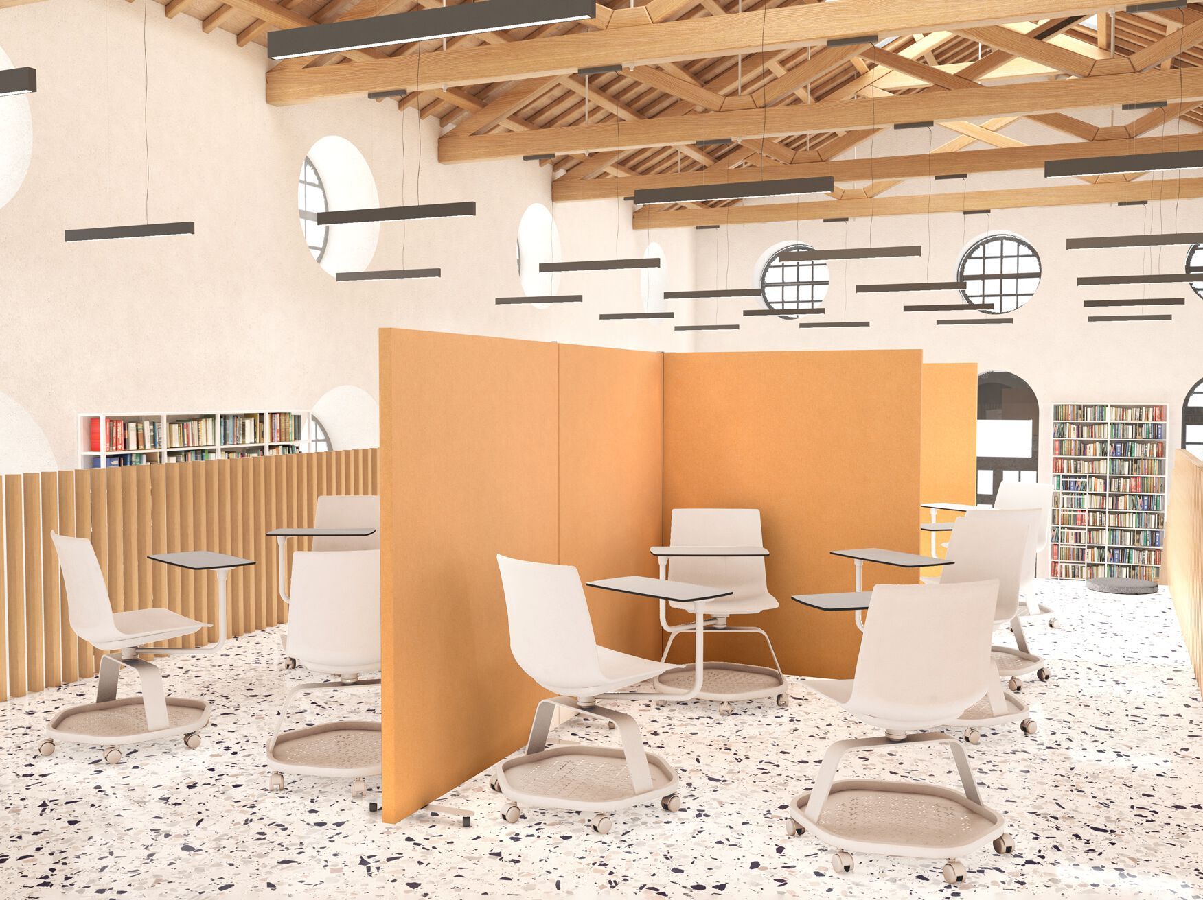 Звукопоглощающая модульная панель из полиэфирного волокна Ares Line Airgraf ARCH-00005334 - Вид №1