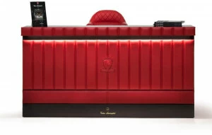 Tonino Lamborghini Casa Ресепшн из кожи с подсветкой Suzuka