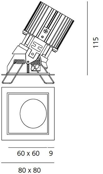 Artemide Регулируемый светодиодный светильник из алюминия sun-id-1405264 - Вид №6