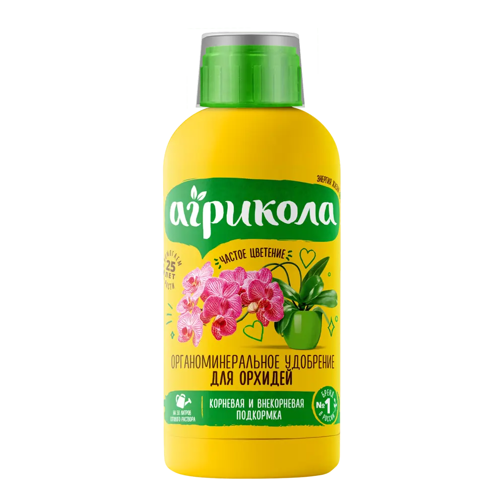 АГРИКОЛА Аква — жидкое удобрение для комнатных орхидей 250 мл 82796333 STLM-0035987