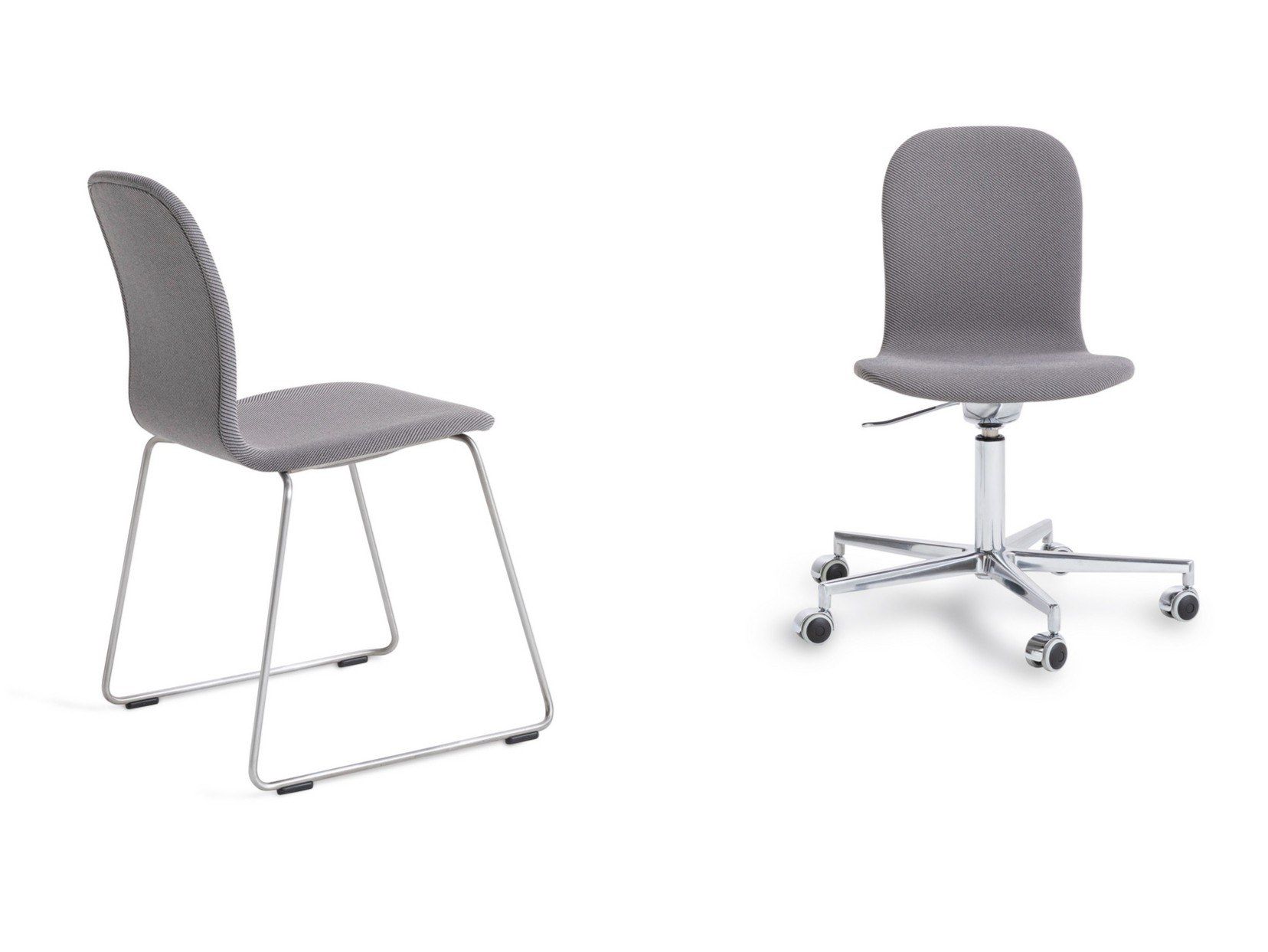 Штабелируемый стул из ткани CAPPELLINI Tate Soft ARCH-00079165 - Вид №1