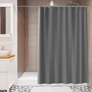 Влагостойкая штора для душа LEMER Ofenhorn серый 180x200 см 89384990