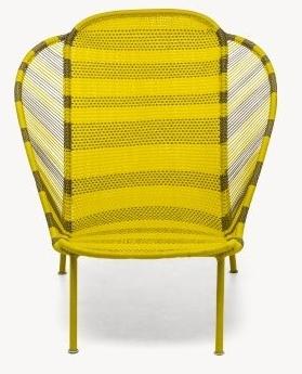 Moroso Кресло из цветных полиэтиленовых нитей, сотканных вручную M'afrique sun-id-1360885 - Вид №11