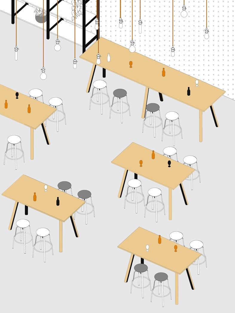 Высокий прямоугольный дубовый стол Lapalma ОРИ ARCH-00117243 - Вид №13