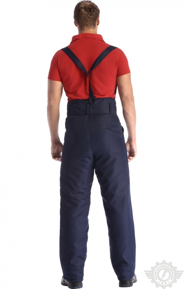 62253 Костюм "Дон" синий  Зимняя спецодежда  размер 64-66/170-176  - Вид №11