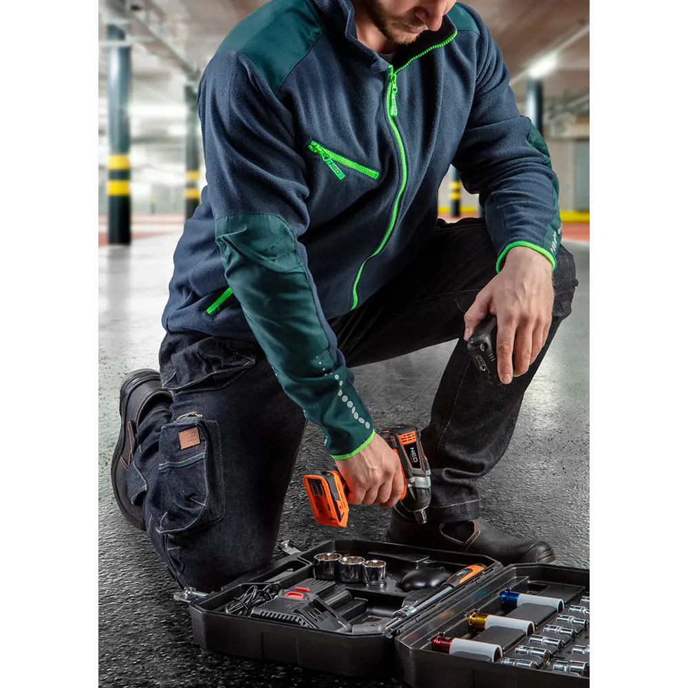 Куртка флисовая Neo Tools Premium цвет темно-синий размер S/48 рост 175-178 см 83227564 STLM-2040362 - Вид №9