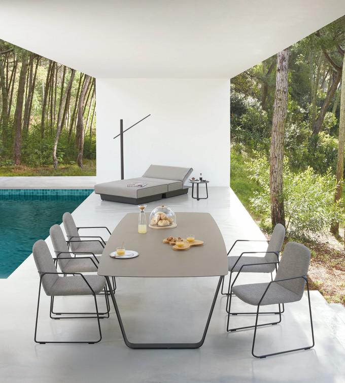 MNST1052 Обеденный стол pwi lava f10 264см x 118см Manutti Air - Вид №11