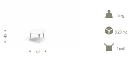 Алюминиевый садовый столик Talenti ARCH-00128103 - Вид №5