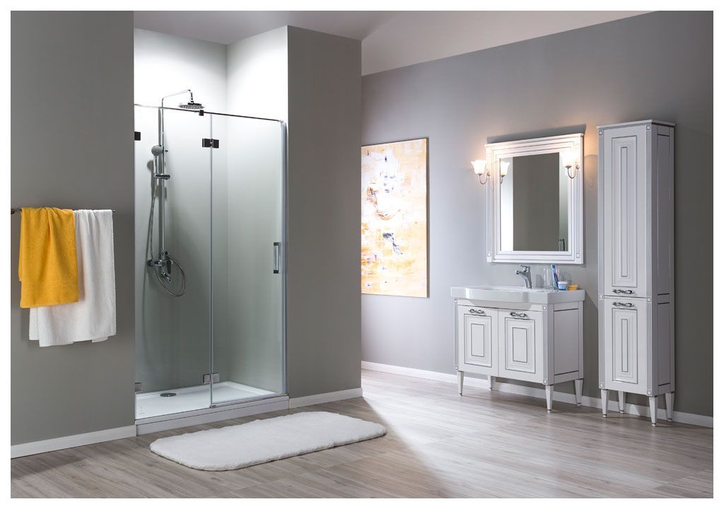 Зеркало Aquanet Паола 90 белый/серебро 00181769 - Вид №3