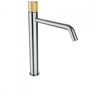 75550707 PREMIUM Хром XXL Умывальник Смеситель Хромированное Золото GRB MIXERS