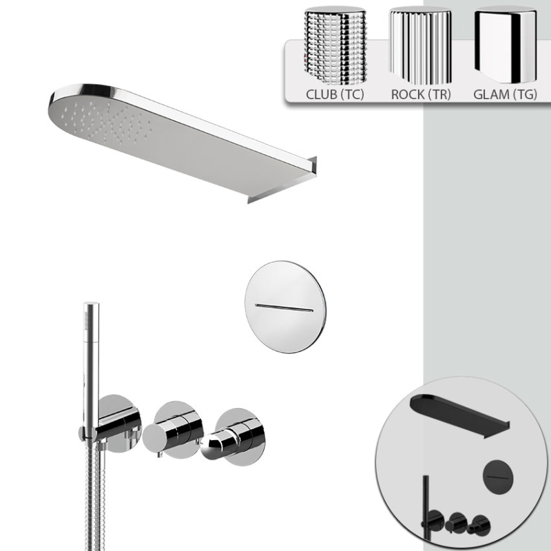TG715ZD3PXT566 Душевой набор DANIEL RUBINETTERIE Trilogy - Вид №2