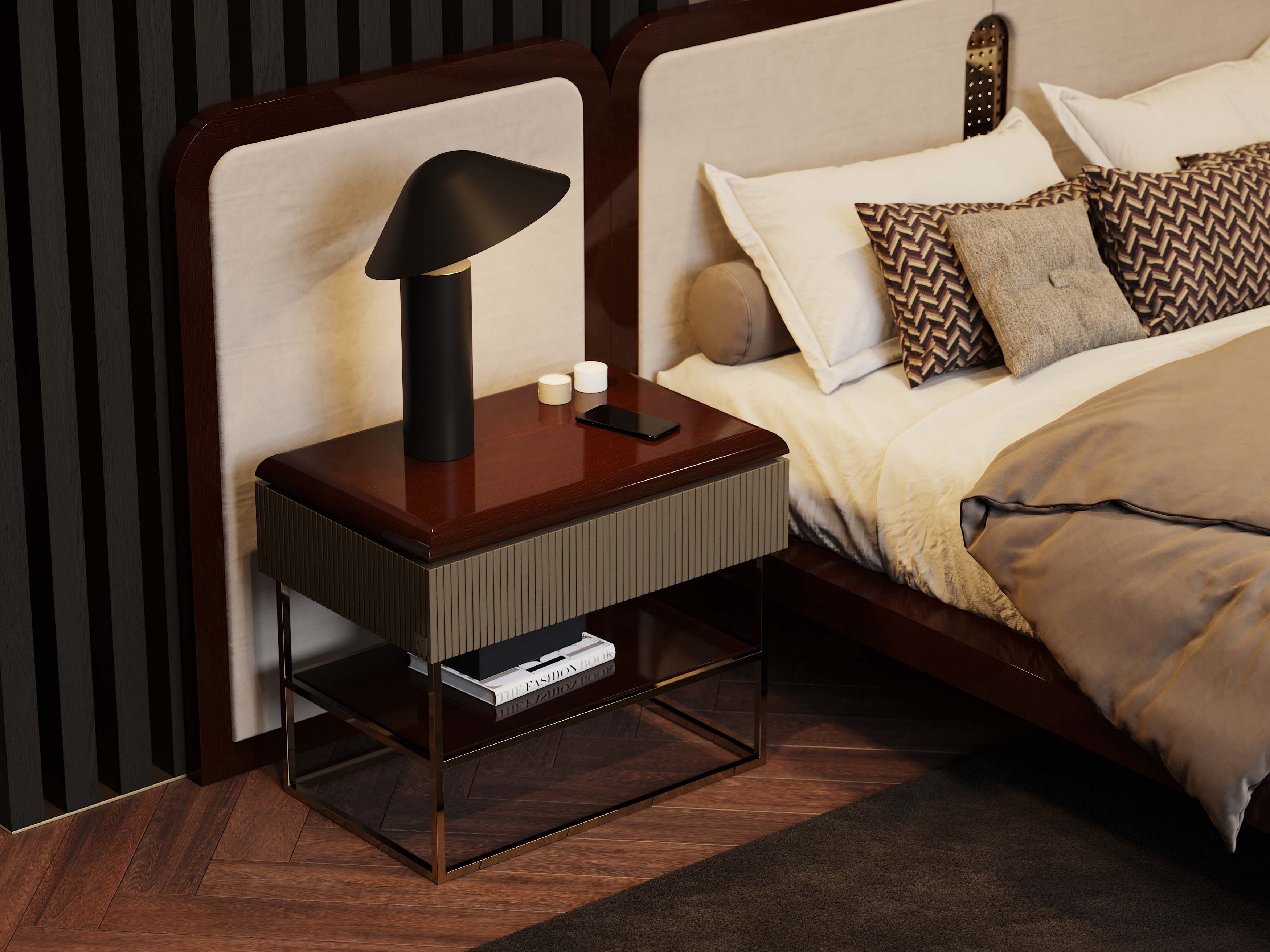 Деревянная тумбочка Stylish Club His &amp ARCH-00014200 - Вид №4