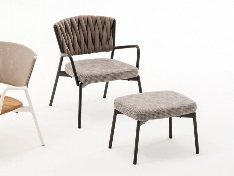 RODA Мягкое кресло из полиэстера с подлокотниками Piper sun-id-1371629 - Вид №2