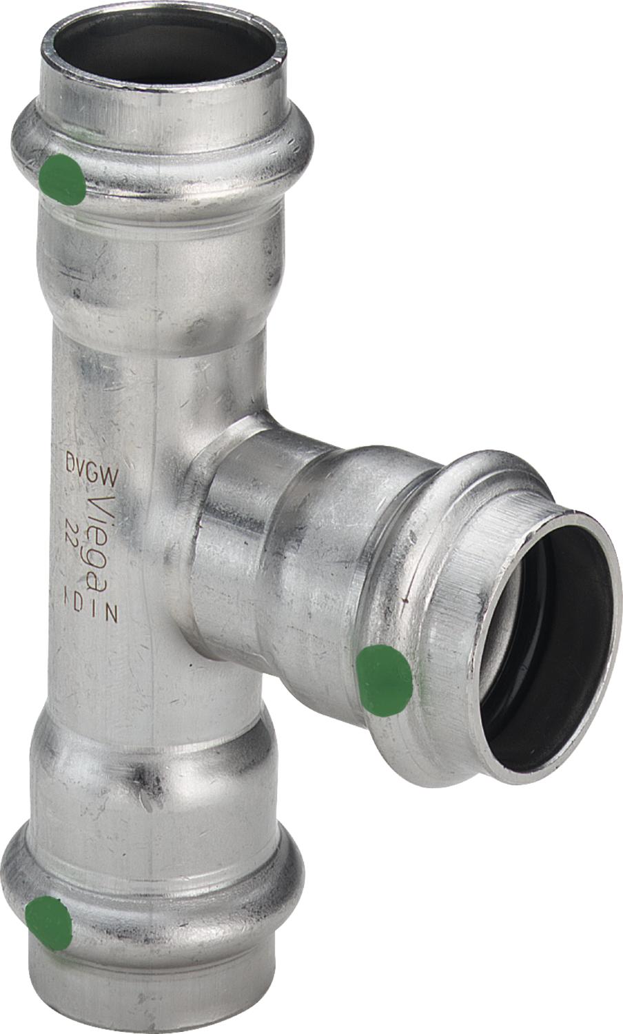 Viega Тройник Sanpress Inox 2318 (435851) 435 851