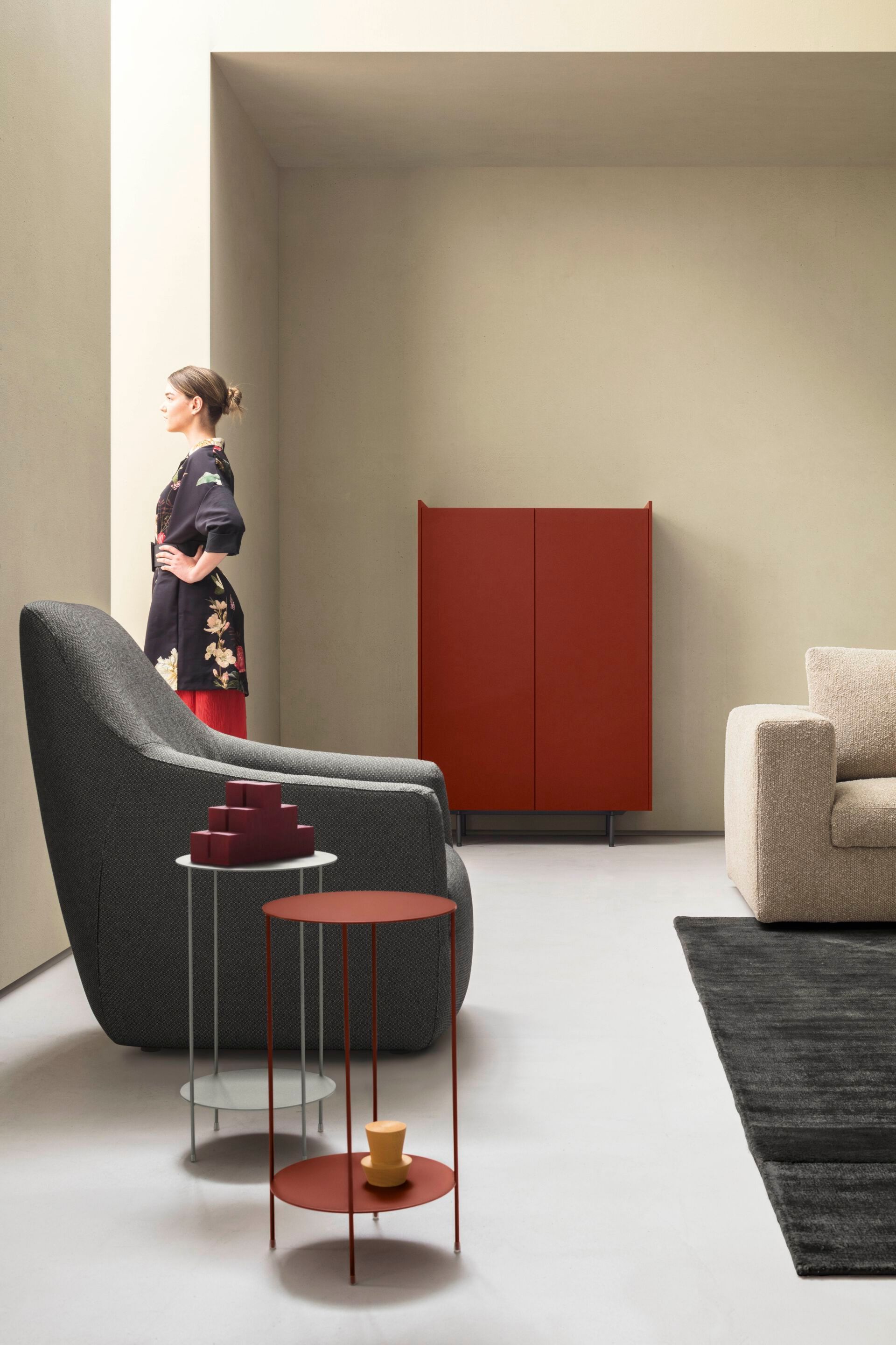 Тканевое кресло с подлокотниками Alf DaFrè LISA ARCH-00148399 - Вид №2