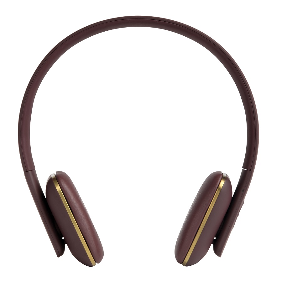 Наушники беспроводные aHEAD бордовые KREAFUNK KFSS07 - Вид №4