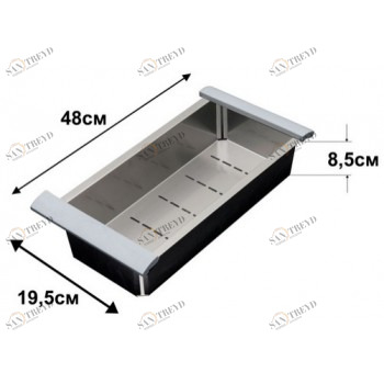 Zorg SH 14-1 Коландер Мойка кухонная прямоугольная Zorg 