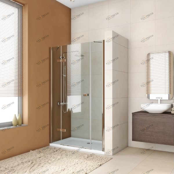 Душевая дверь в нишу 170x200 GK-863P стекло прозрачное 6 мм GUTEWETTER TREND DOOR 170X200GK863P