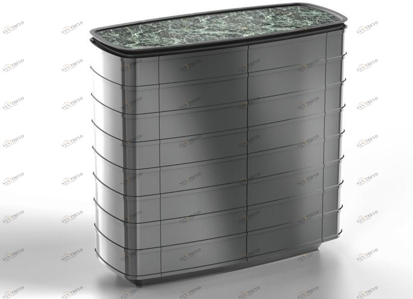 Visionnaire Барная стойка из лакированной древесины Nomos sun-id-1410245