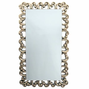 Зеркало прямоугольное настенное золото Daroca PUSHA ДИЗАЙНЕРСКИЕ 062541 Золото