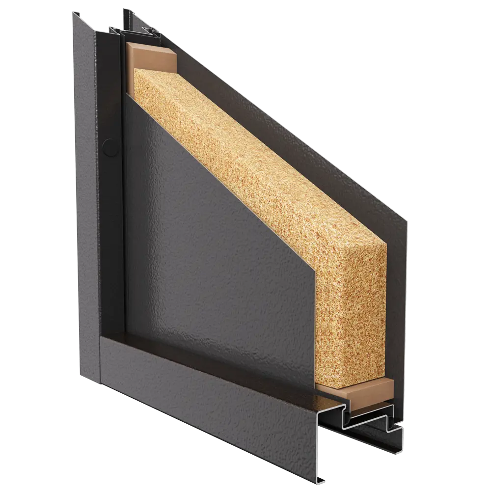 Дверь металлическая Стеф Блок, 960 мм, левая, цвет коричневый TOREX STLM-2183608 - Вид №9