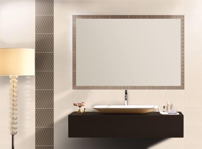 Cerasarda Белая керамическая трехмерная поверхностная плитка Parentesi quadra Https://www.cerasard - Вид №4