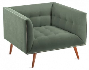 Mambo Unlimited Ideas Кресло из ткани с подлокотниками Dust