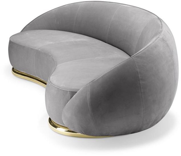 GHIDINI1961 Изогнутый 3-х местный диван Abbracci sun-id-1492432 - Вид №3