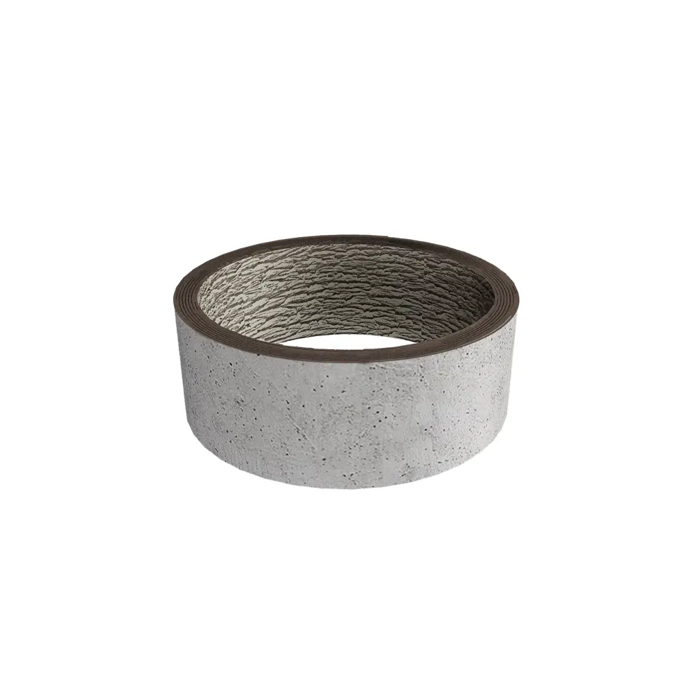 Кромка с клеем для столешницы KONSENSA Бетон светлый 0.4 мм 2.4 м цвет серый STLM-2084885