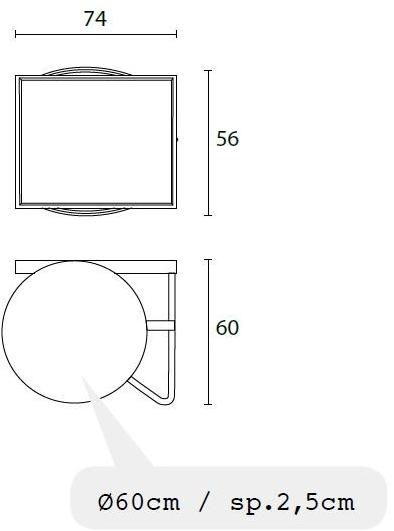 Casamania & Horm Тележка для еды sun-id-1422137 - Вид №10