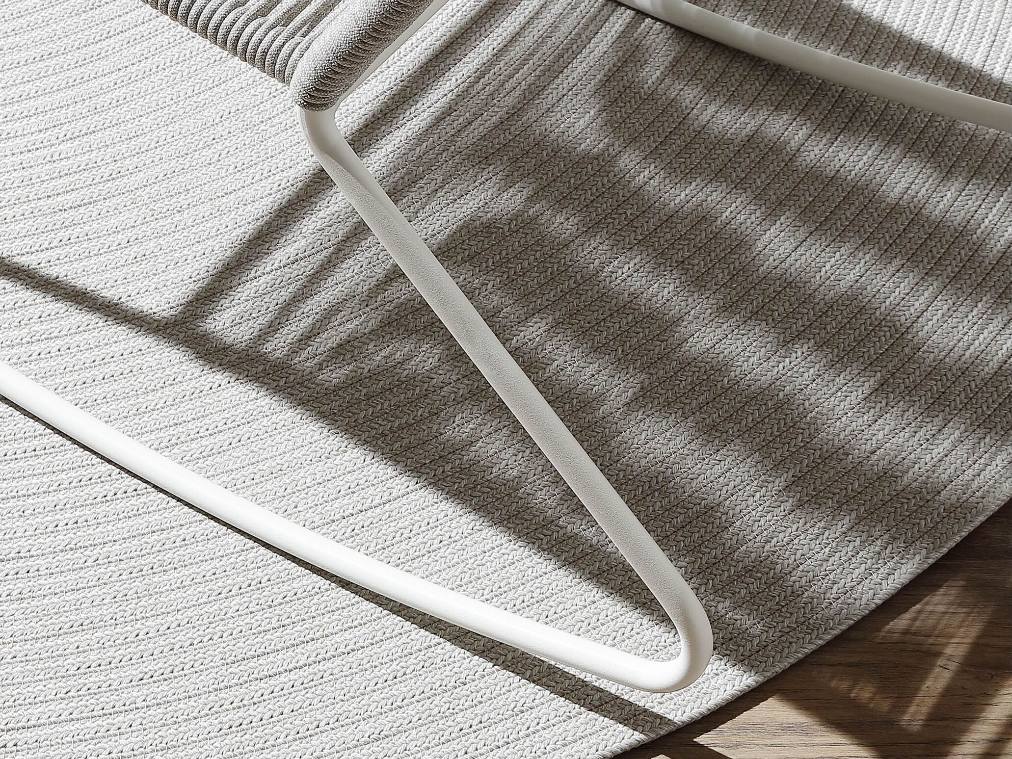 Olyna®100% плетеный двусторонний круглый напольный коврик Nodo Italia VULCANO ARCH-00023317 - Вид №3