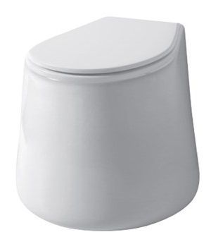 CT00200051 Приставной унитаз напольный Белый Disegno Ceramica CATINO Италия
