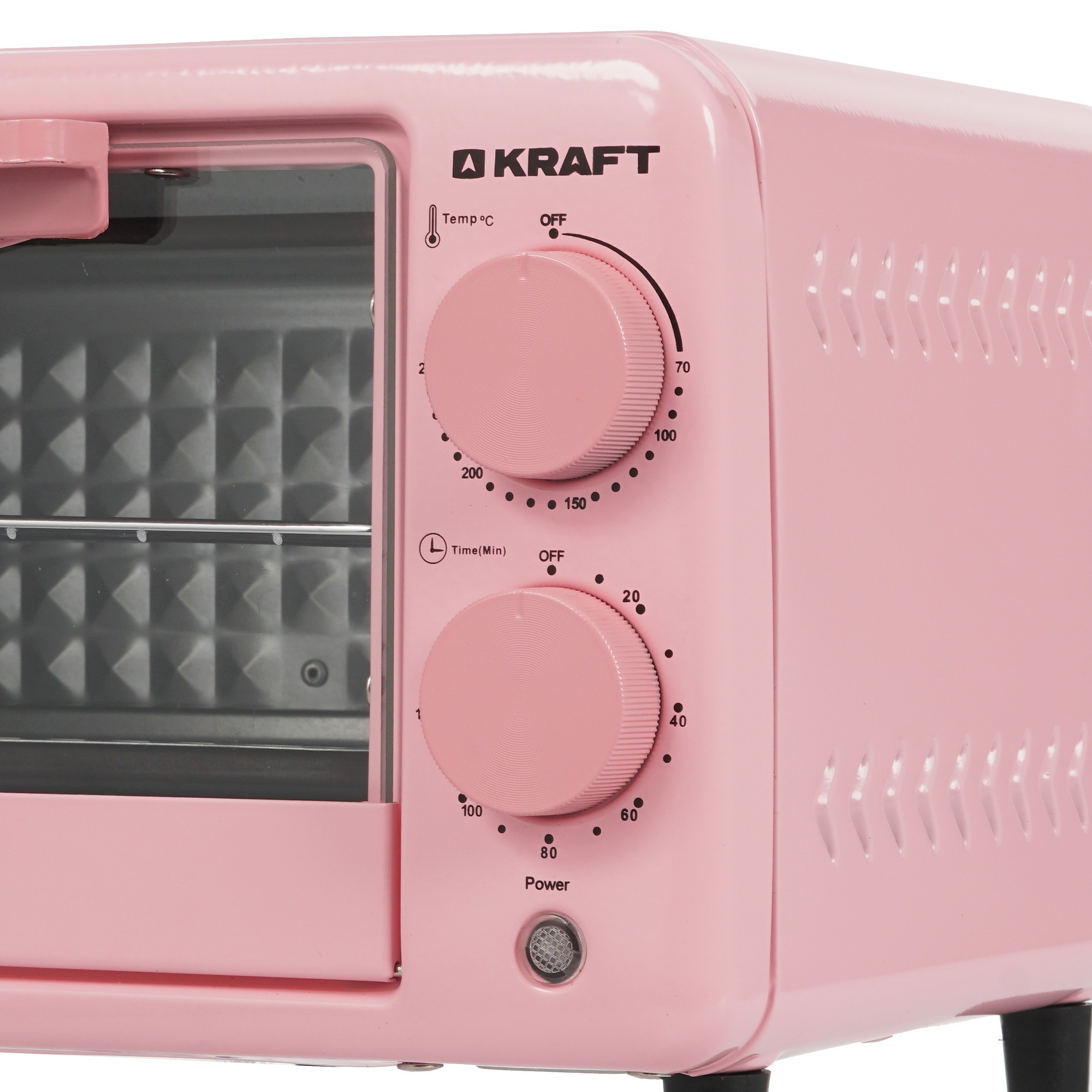 9080981 Мини-печь Kraft KFC-MO 90 HP розовый STDN-0135409 - Вид №3