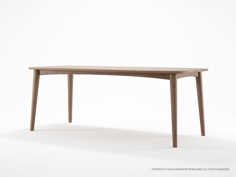 537_1070 Стол обеденный прямоугольный 200 Karpenter GRASSHOPPER - Вид №1